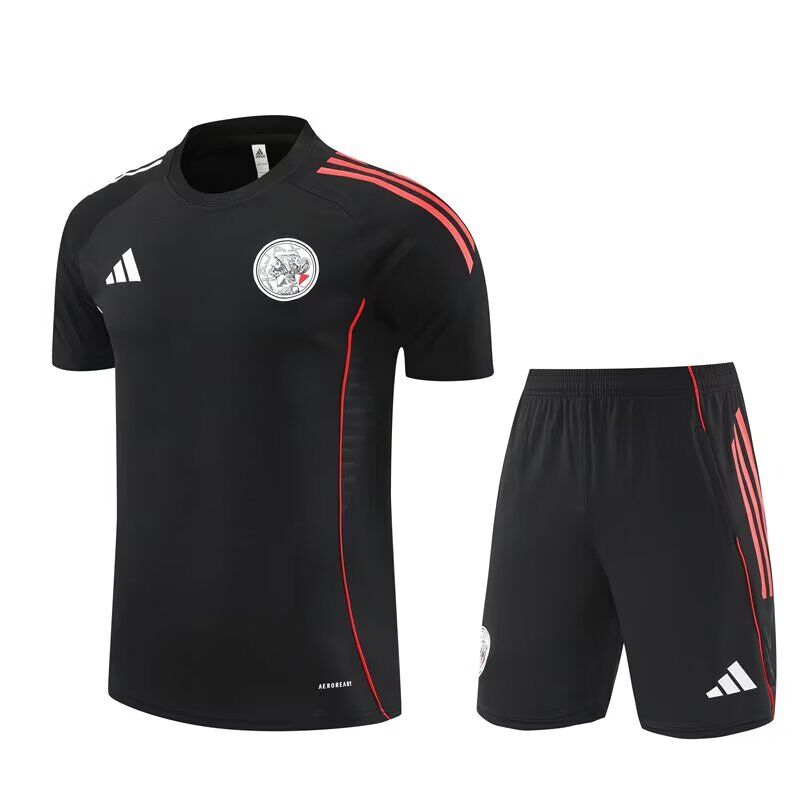 AAA Quality Ajax 25/26 Black Training Kit Jerseys